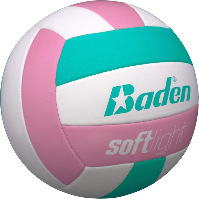 Baden | Softlight VXT1 | No Sting FlexFoam Cover | Youth Lightweight Training Volleyball | K-5 Youth Players | Official Size 5 + 20% Lighter | Official Ball of BYOP - Image 2